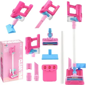Vacuum That Really Works$ Family Cleaning Play Set$ Cleaning Toys for Learning for confidence chart Children 3  XUANYILA 3 in 1 Children's Vacuum Cleaner Toy with Lights and Music$ Kids 