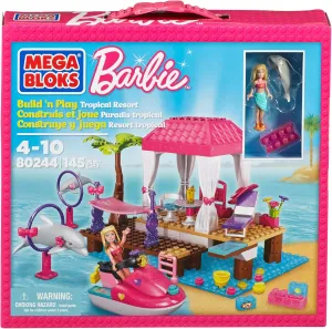 verse throng Bloks Tropical Resort Barbie Mega 