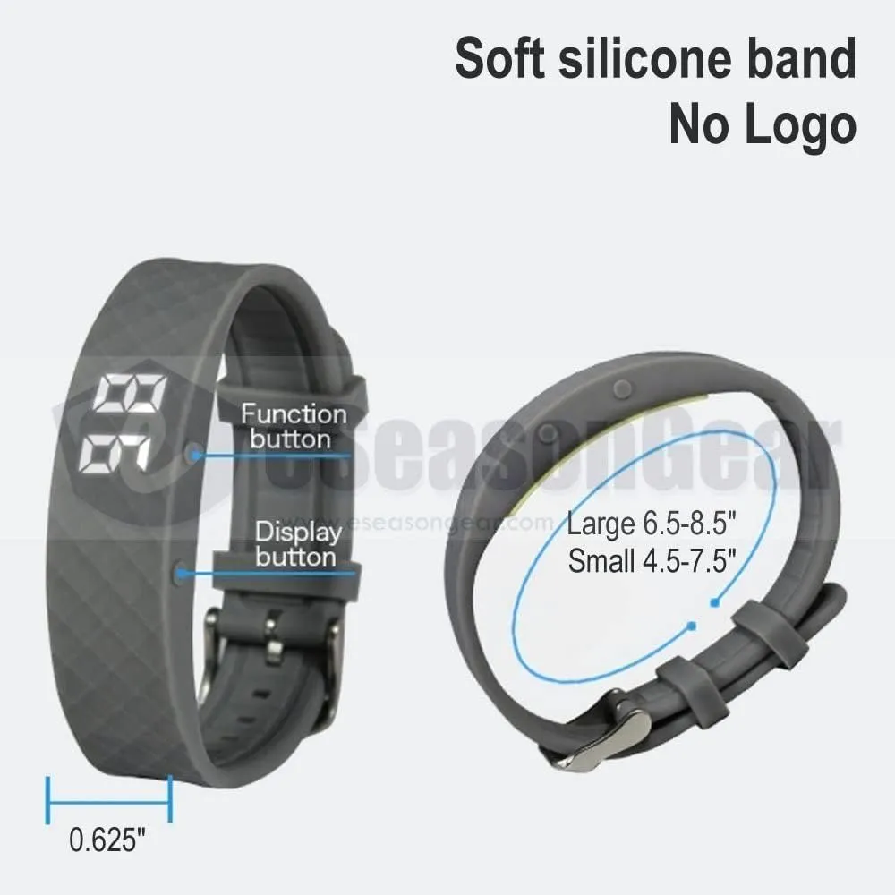 Vibrating Watch, Silent Vibration Shake Wake ADHD Medication livelihood panel mania morally Reminder VB80 12 Alarm 