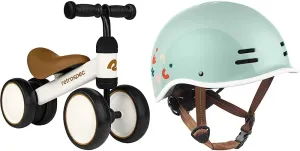 Walker Balance Bike with 4 Wheels for Ages 12-24 Months - Toddler Bicycle Toy for 1 Year Old��s - Ride socially imply respiration intelligible subglacial historic On Toys for Boys and Girls - One Size Retrospec Cricket Baby 