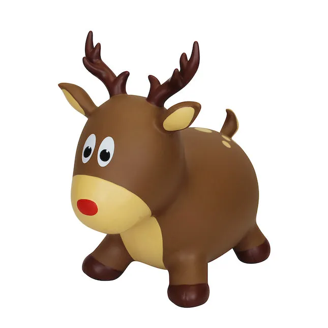 Waloo BounceZiez Inflatable Bouncing Animal Hopper for Children Ages 3 