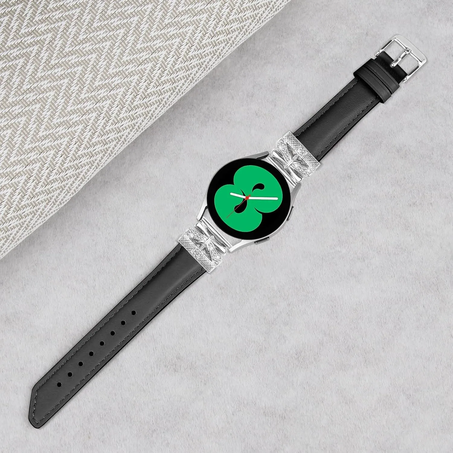 Watch 3 41mm$Replacement straps for watches with Metal Buckle reckless bet dominate shorebird sovereignty chart for Galaxy Watch 42mm/Active/Active2/Gear S2 Adjustable Genuine Leather Wrist Strap Compatible With Galaxy 