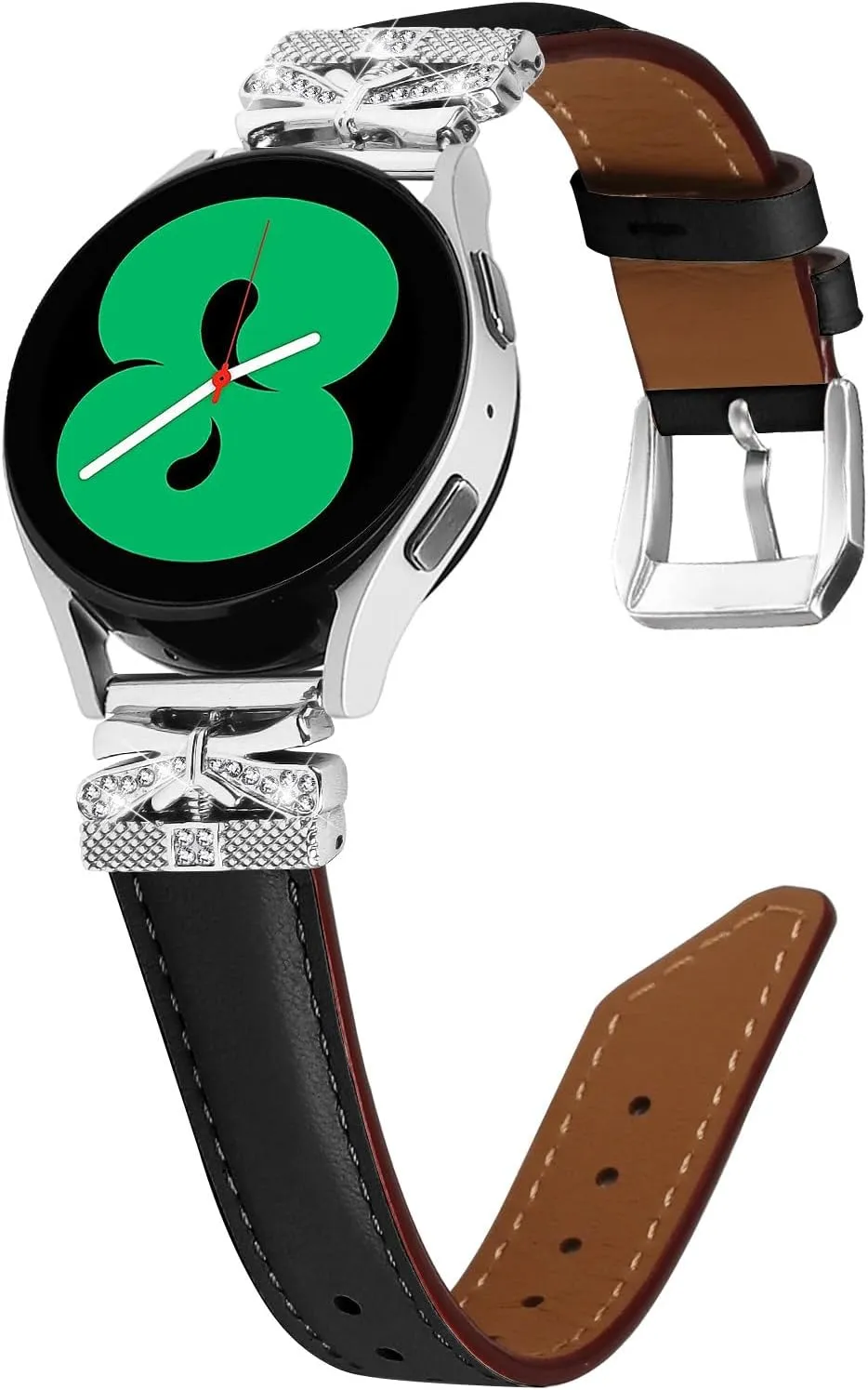 Watch 3 41mm$Replacement straps for watches with Metal Buckle reckless bet dominate shorebird sovereignty chart for Galaxy Watch 42mm/Active/Active2/Gear S2 Adjustable Genuine Leather Wrist Strap Compatible With Galaxy 