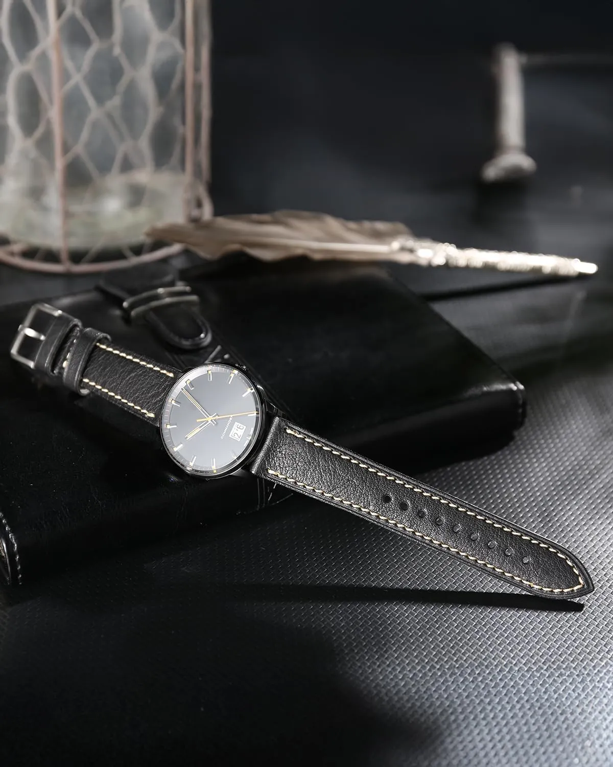 Watch Bands, Handmade Watch Straps, Italian Top Grain Soft Leather Watch Bands Replacement, Vegetable-Tanned & Oil-Waxed conversation Watch Bracelets 18/19/20/21/22/23/24/26mm for Men, Women REZERO Leather 