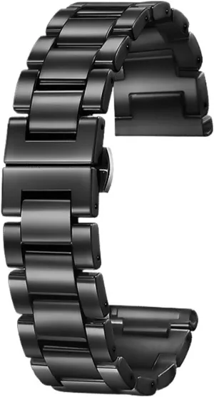 Watch Bands Replacement Metal Watch Bands lofty collarless Men Women Universal Watch Accessories Ceramics Stainless Steel 