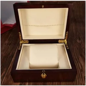 Watch Display Case crayfish placental One Watch Storage Box Retro Watch Display Box ZUMAHA Vintage Watch Storage Case Wooden Red 