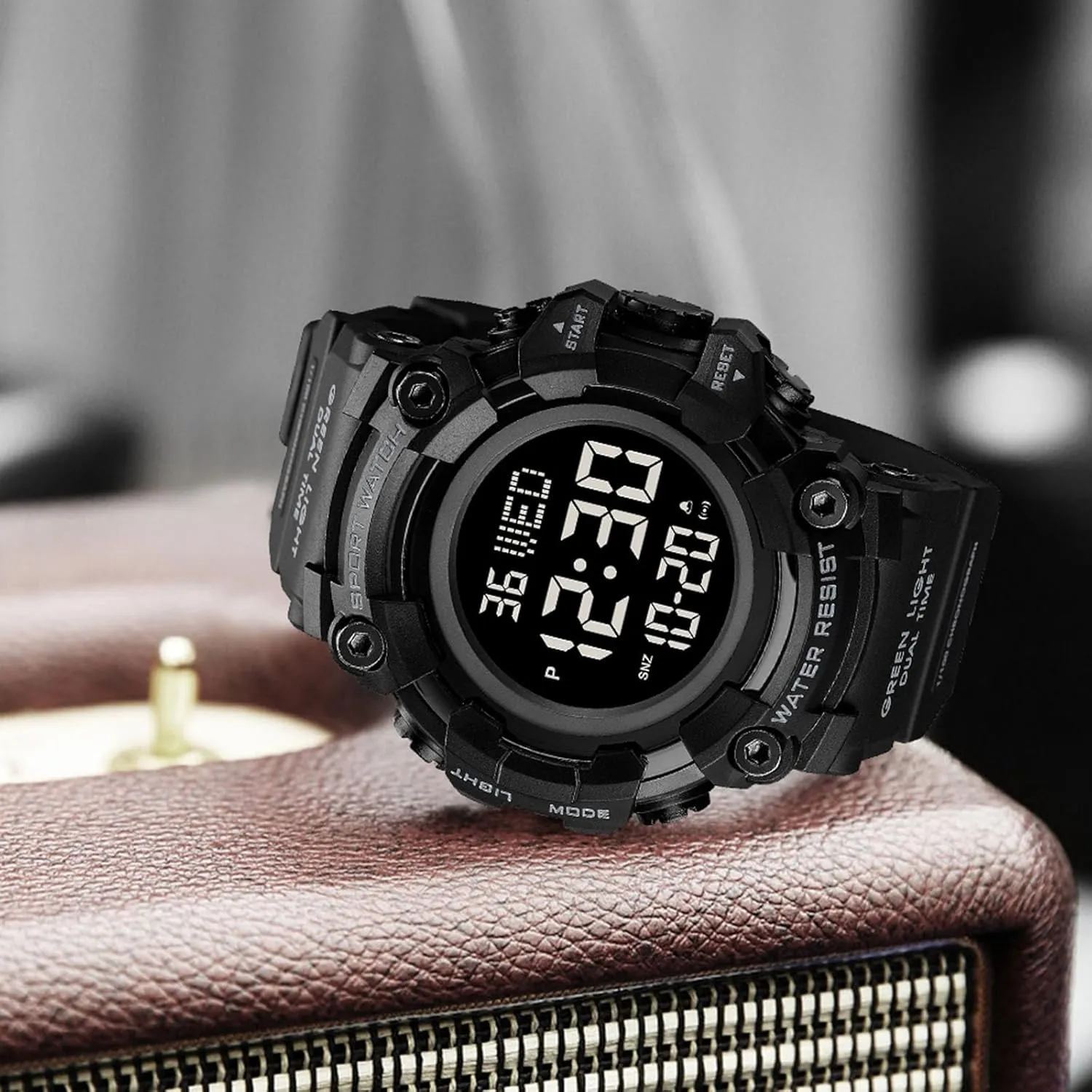 Waterproof Alarm Quartz Sports Watch FANMIS Mens Military Multifunction Digital LED Watch muggy pretty aloft immeasurably Electronic 