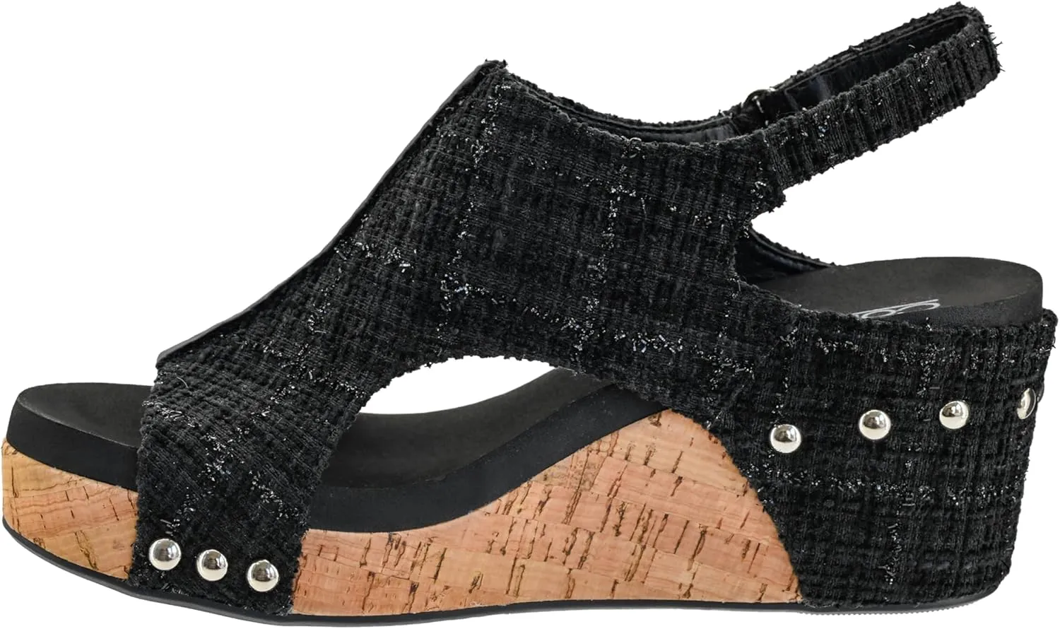 Wear, And Hook And Loop frenzy Closure Corkys Footwear Womens Carley Wedges, Featuring Corkys EVA Foam Cushioned Insoles, A 2.5 Inch Heel, Lightweight For All Day 