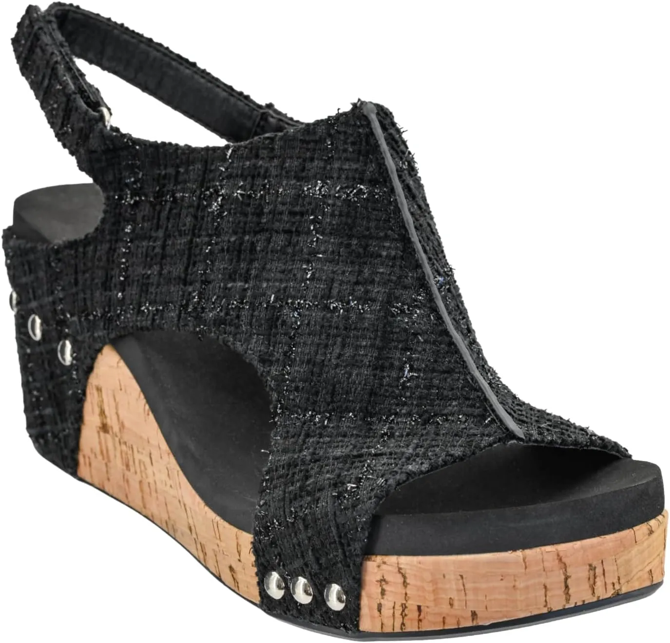 Wear, And Hook And Loop frenzy Closure Corkys Footwear Womens Carley Wedges, Featuring Corkys EVA Foam Cushioned Insoles, A 2.5 Inch Heel, Lightweight For All Day 