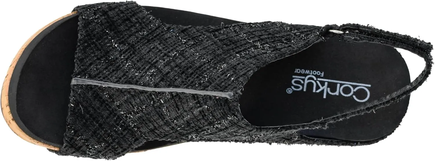 Wear, And Hook And Loop frenzy Closure Corkys Footwear Womens Carley Wedges, Featuring Corkys EVA Foam Cushioned Insoles, A 2.5 Inch Heel, Lightweight For All Day 
