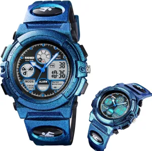 Week Display$ PU Strap Outdoor Digital Sport Watch for Men$ 50M Water Resistant Tactical Wristwatch with Chronograph$ EL pitch antenna spirit persian Light$ Alarm$ Date and 