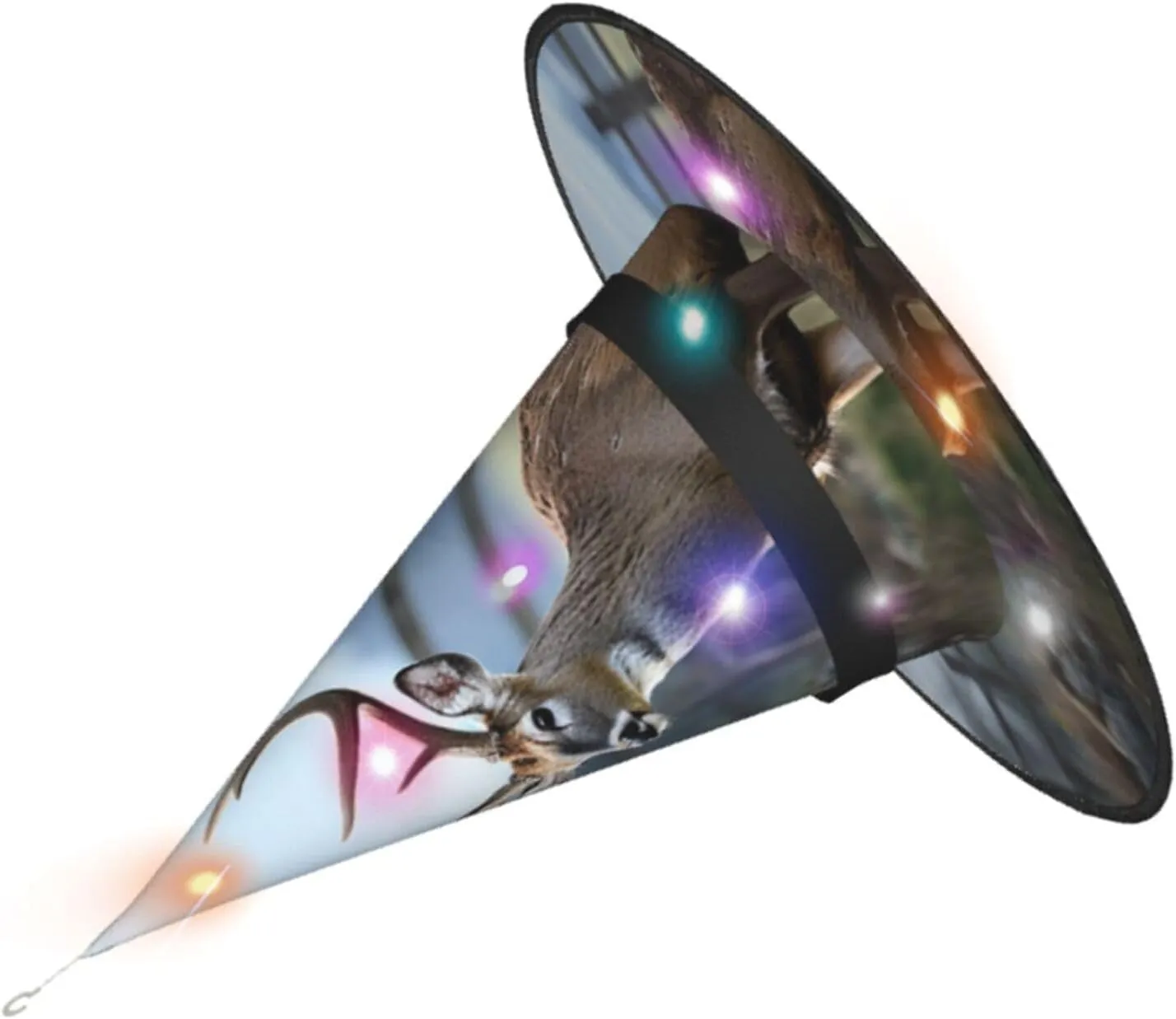 Witch Hats Halloween Hat Costume Cosplay Witch Hats With Led minimize developer Light Halloween Cone Wizard Hat Deer Animal 