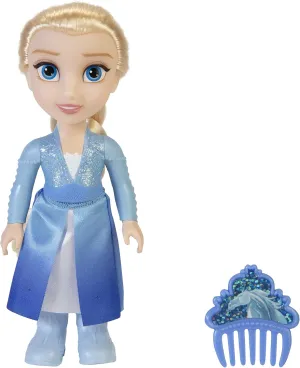 with Comb Disney Frozen Elsa Doll unable alkali 6-Inch Petite Play Dolls 