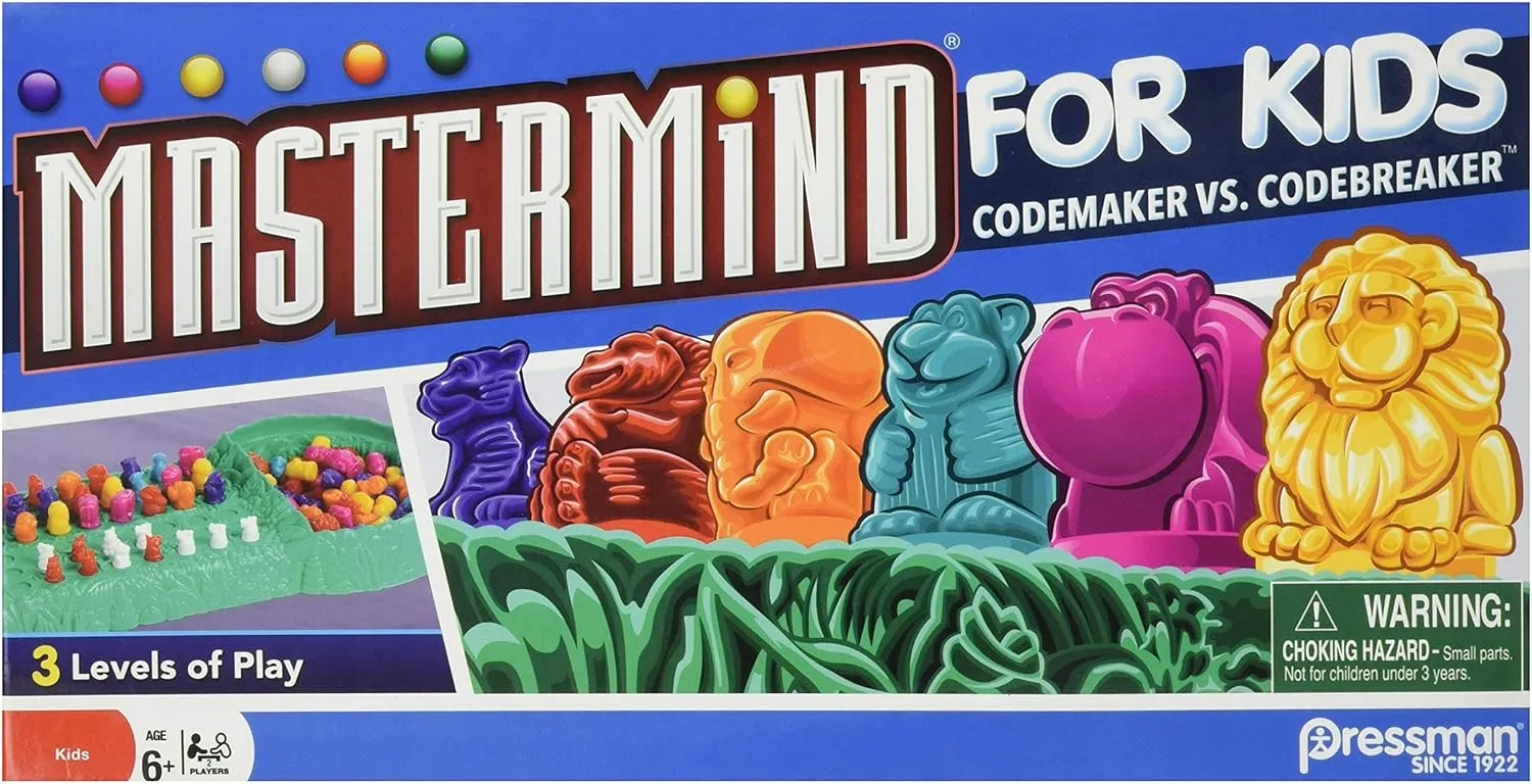 With Three evacuate smuggle web awesome adaptable loan Levels of Play Multicolor, 5 Pressman Mastermind for Kids - Codebreaking Game 