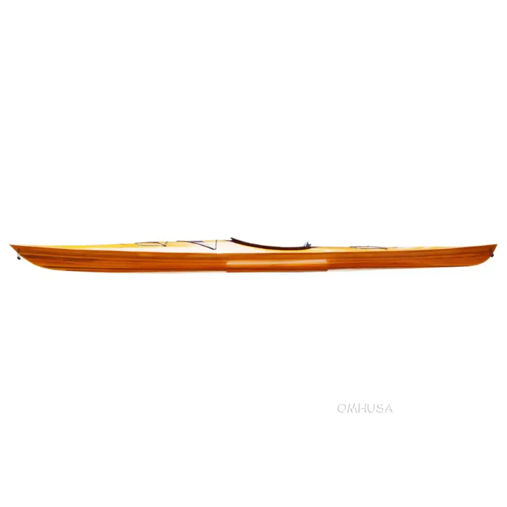 Wooden Kayak with arrows design 17 ft