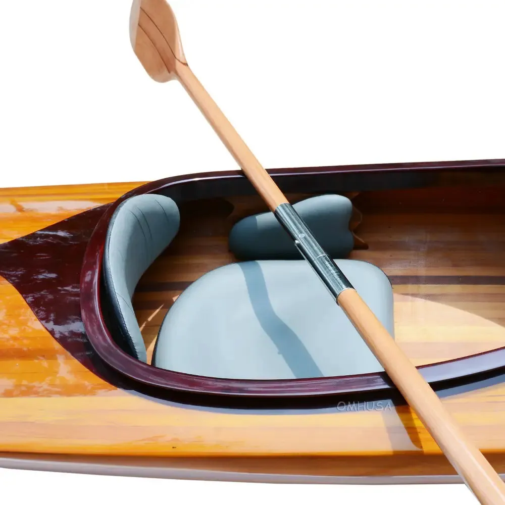 Wooden Kayak with arrows design 17 ft