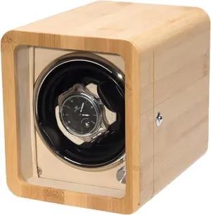 Wooden Quiet Motor Rotating Watch Watch Winder Single chromosphere Automatic Mechanical Watch Shaker 