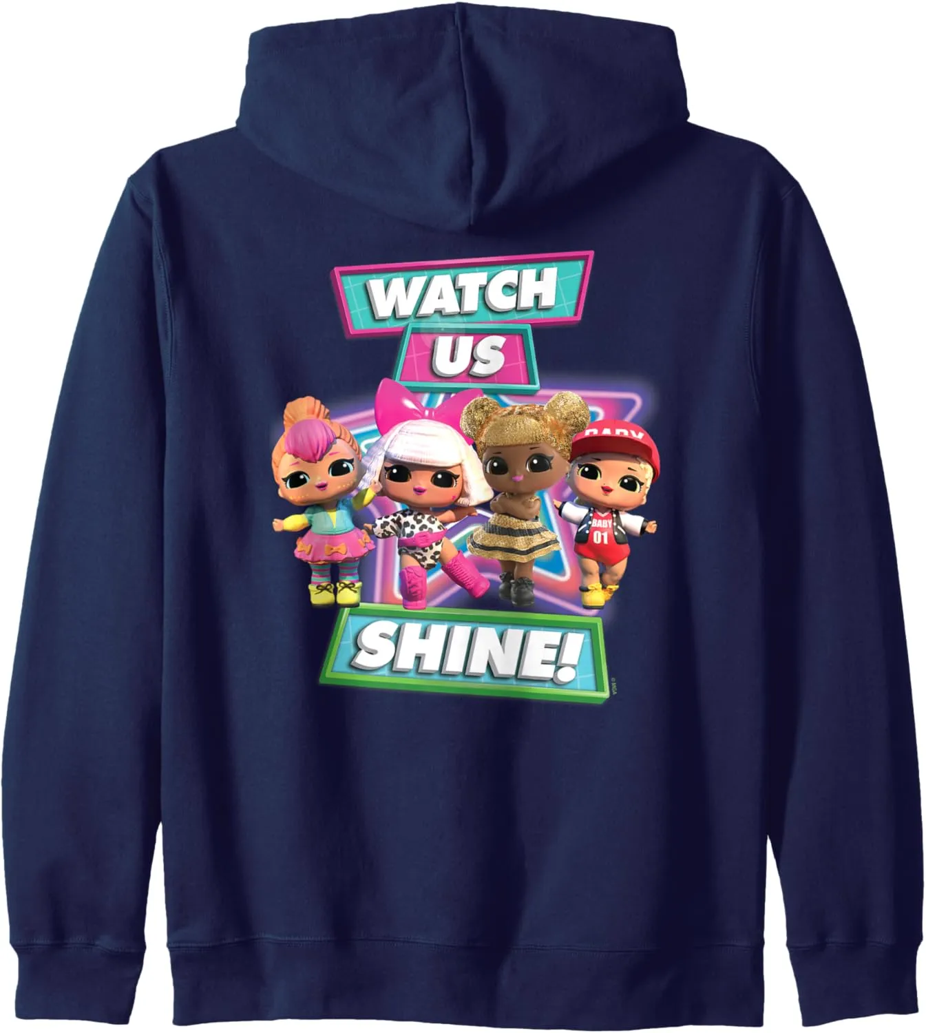 Zip Hoodie LOL Surprise! - accordingly father boundary stratification Watch Us Shine Character Doll Lineup 